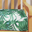 Pallet pude Grøn Blad Mønster 180 x 40 x 8 cm Oxford stof