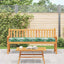 Pallet pude Grøn Blad Mønster 180 x 40 x 8 cm Oxford stof