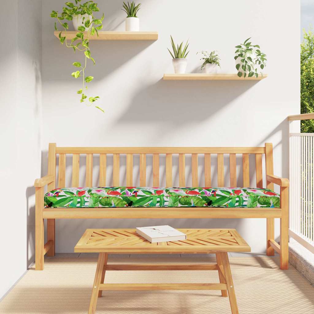 Pallet pude Tropisk jungle 180 x 40 x 8 cm Oxford stof