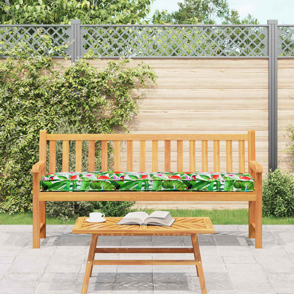 Pallet pude Tropisk jungle 180 x 40 x 8 cm Oxford stof