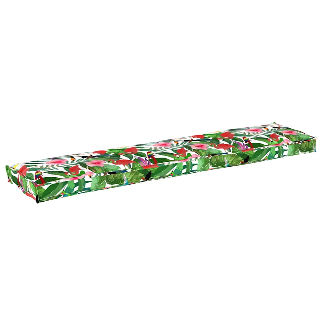 Pallet pude Tropisk jungle 180 x 40 x 8 cm Oxford stof