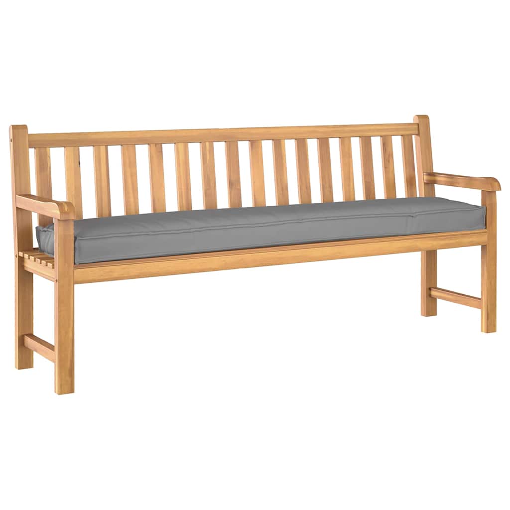 Pallet pude Grå 200 x 40 x 8 cm Oxford Stof