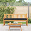Pallet pude Sort 200 x 40 x 8 cm Oxford Stof