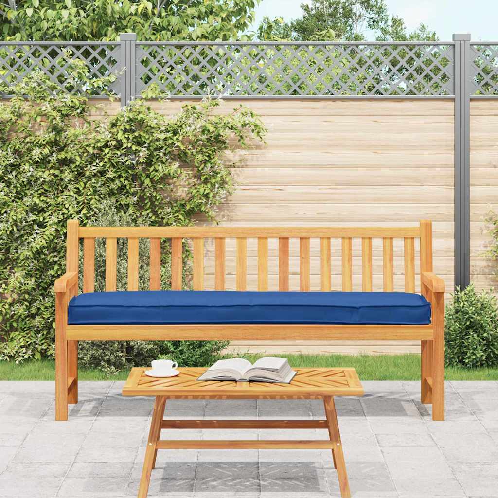 Pallet pude Kongelig blå 200 x 40 x 8 cm Oxford Stof
