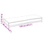 Palle Pudesæt 2 pcs Antracit 120 x 40 x 8 cm Oxford Stof