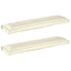 Palle Pudesæt 2 pcs Creme 150 x 40 x 8 cm Oxford Stof