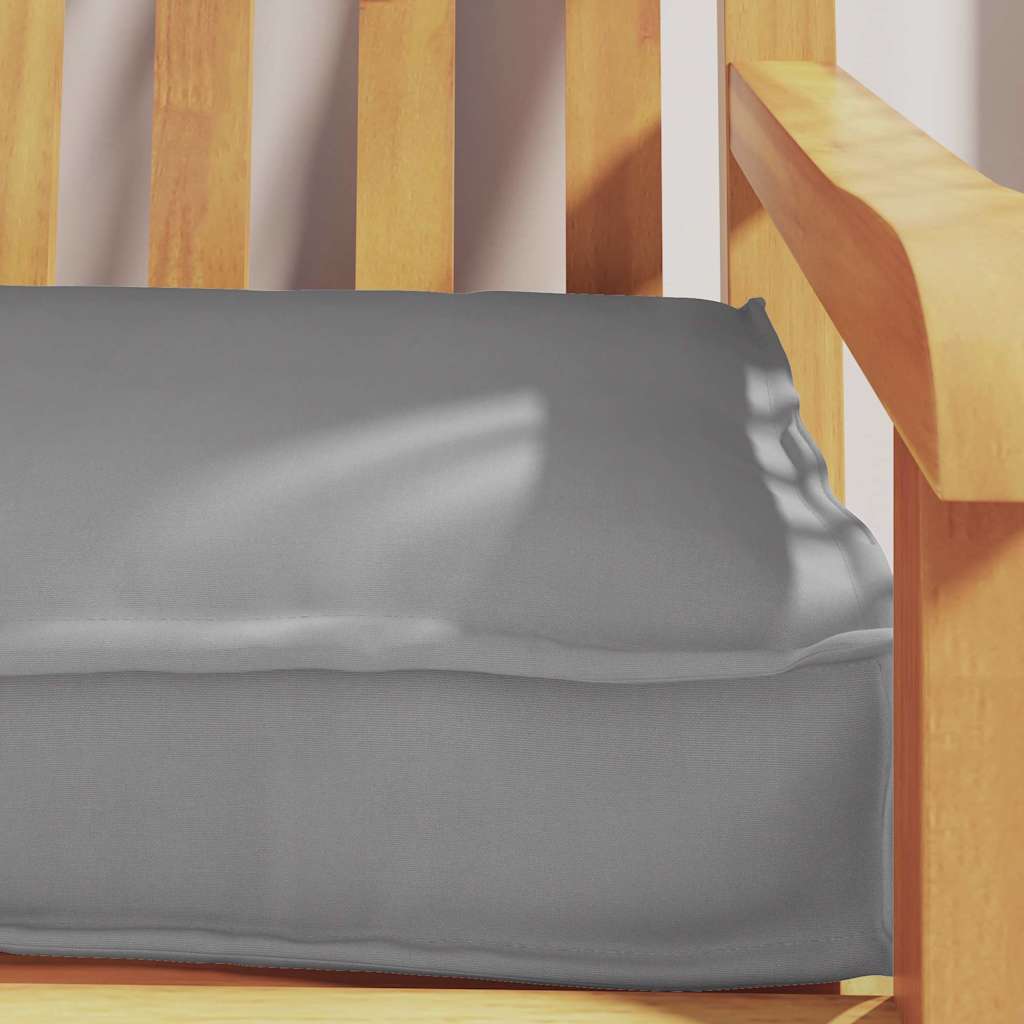Palle Pudesæt 2 pcs Grå 180 x 40 x 8 cm Oxford Stof