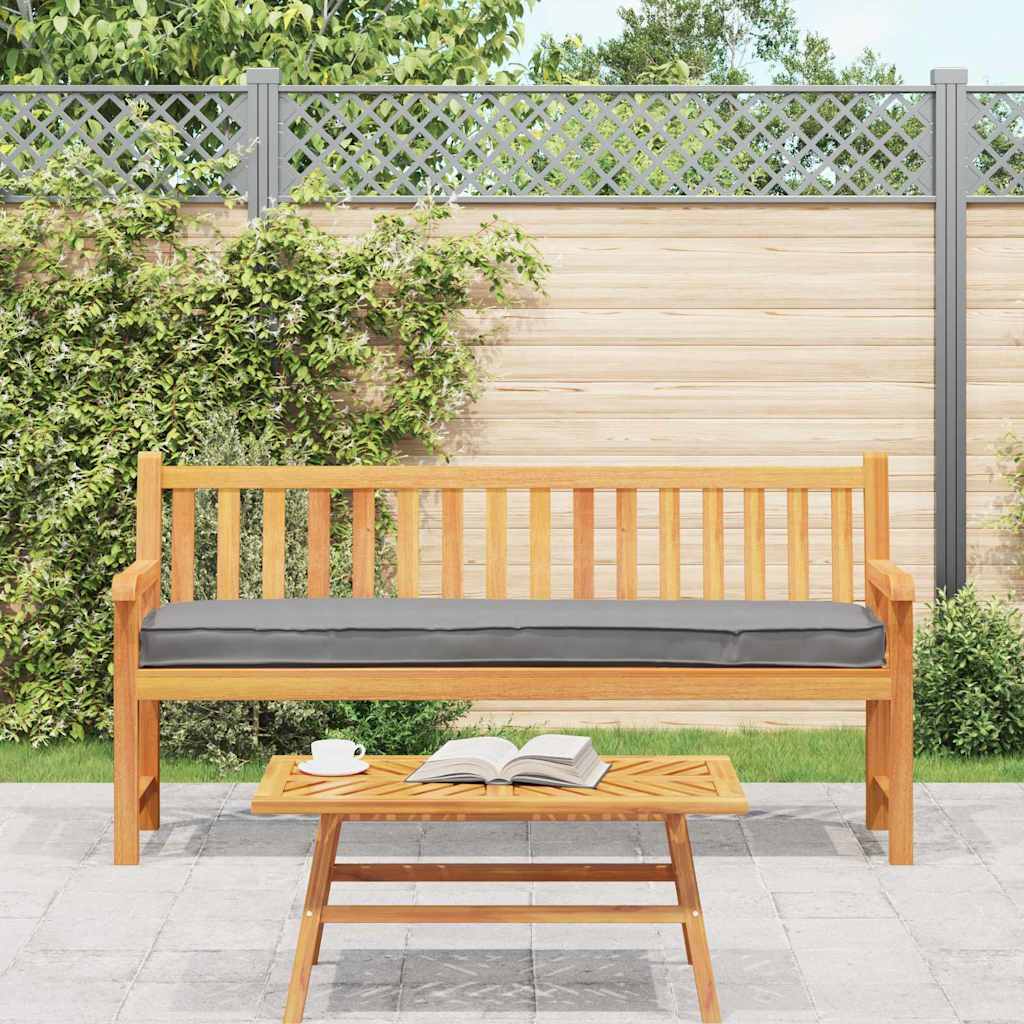 Palle Pudesæt 2 pcs Grå 180 x 40 x 8 cm Oxford Stof