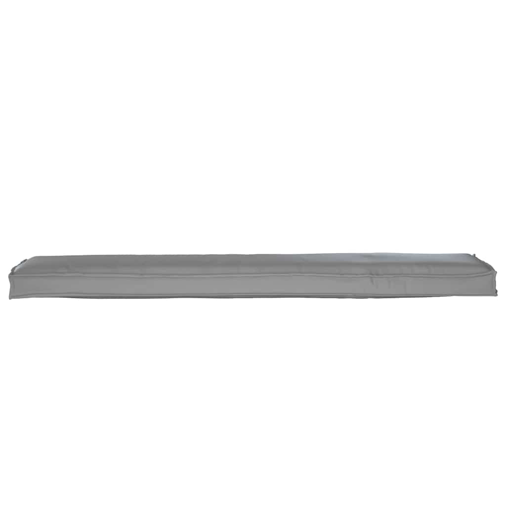 Palle Pudesæt 2 pcs Grå 180 x 40 x 8 cm Oxford Stof