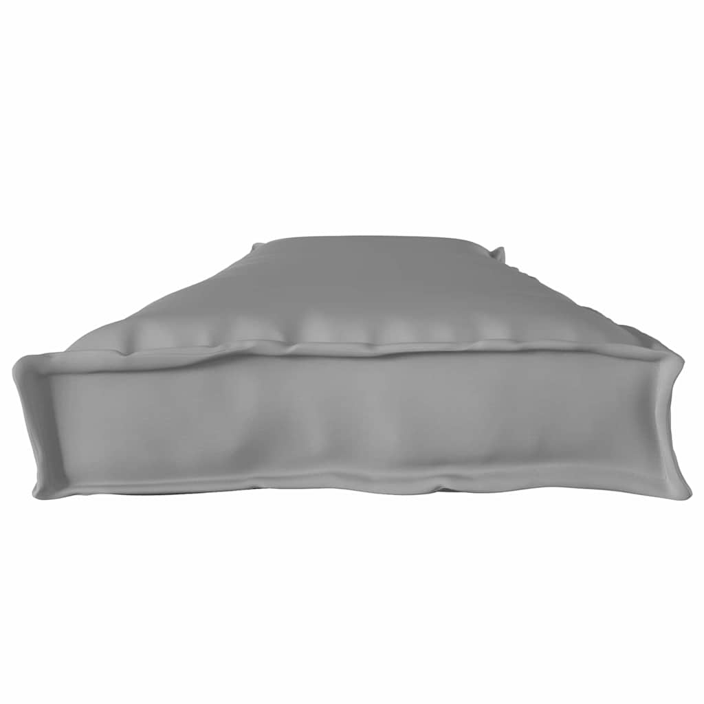 Palle Pudesæt 2 pcs Grå 180 x 40 x 8 cm Oxford Stof