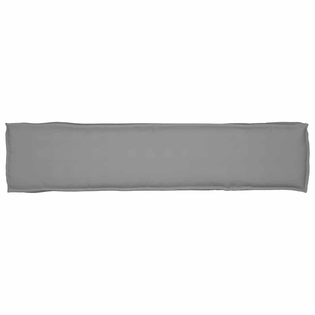 Palle Pudesæt 2 pcs Grå 180 x 40 x 8 cm Oxford Stof