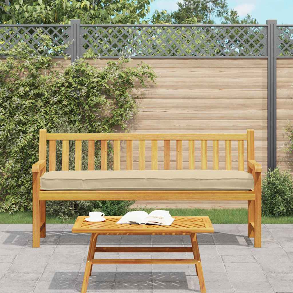 Palle Pudesæt 2 pcs Beige 180 x 40 x 8 cm Oxford Stof