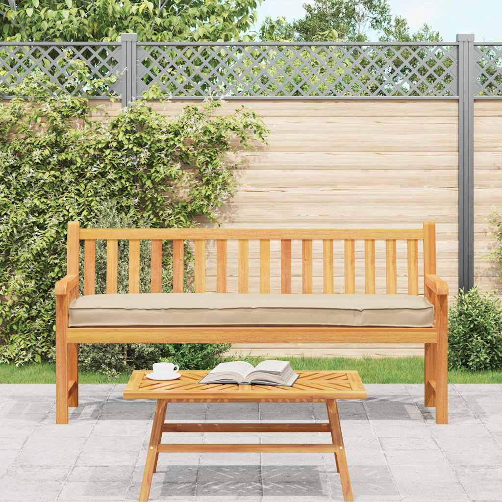 Palle Pudesæt 2 pcs Beige 180 x 40 x 8 cm Oxford Stof