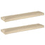 Palle Pudesæt 2 pcs Beige 180 x 40 x 8 cm Oxford Stof