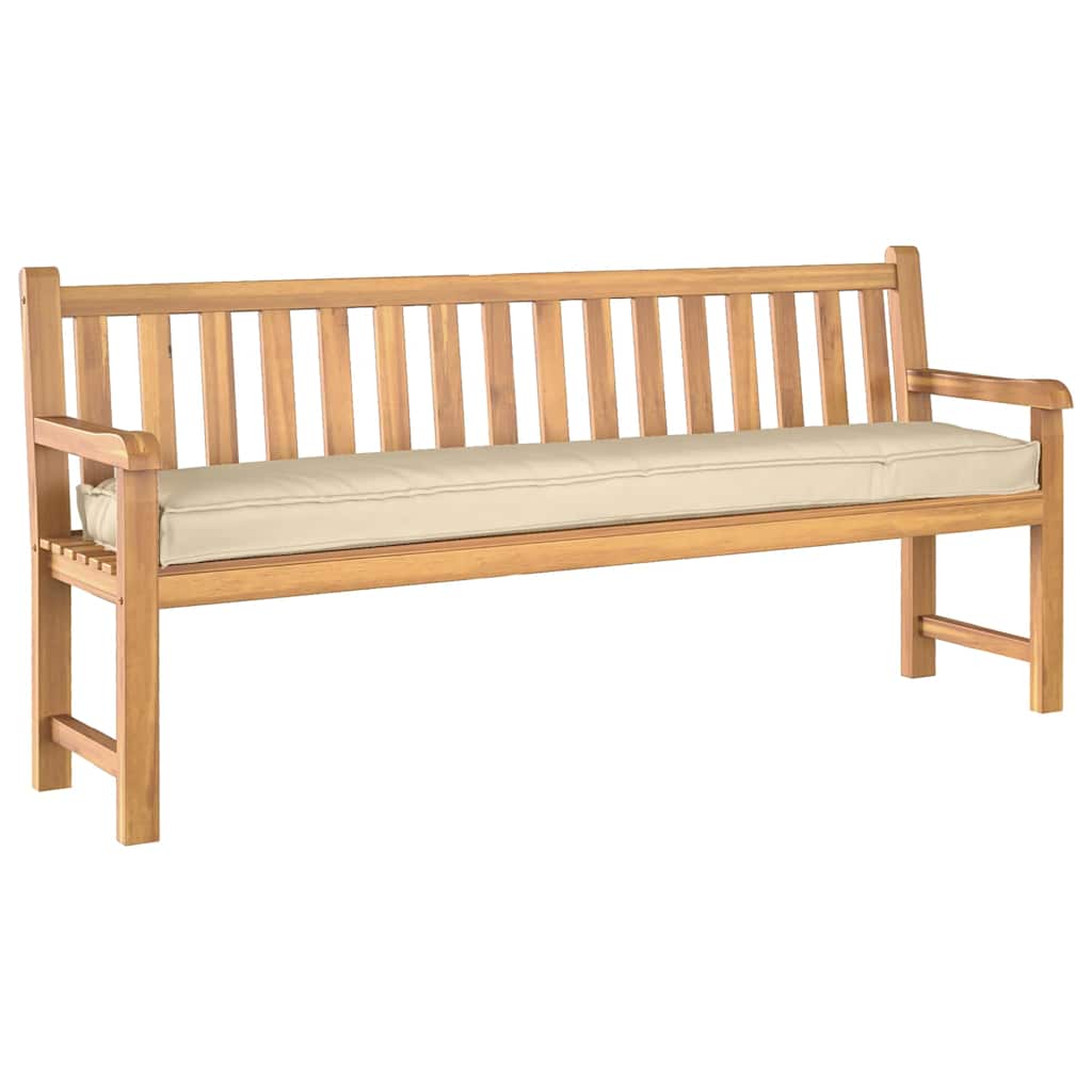 Palle Pudesæt 2 pcs Beige 180 x 40 x 8 cm Oxford Stof