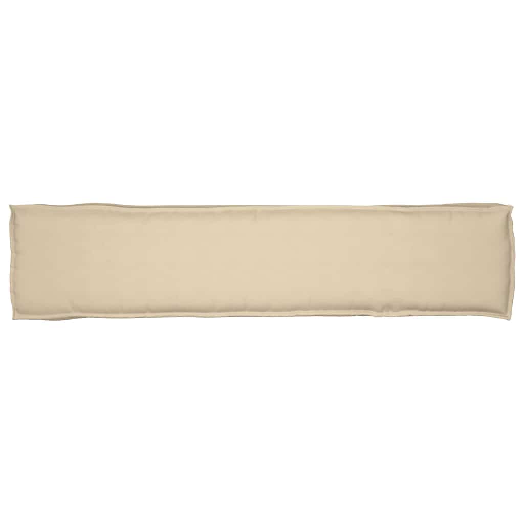 Palle Pudesæt 2 pcs Beige 180 x 40 x 8 cm Oxford Stof
