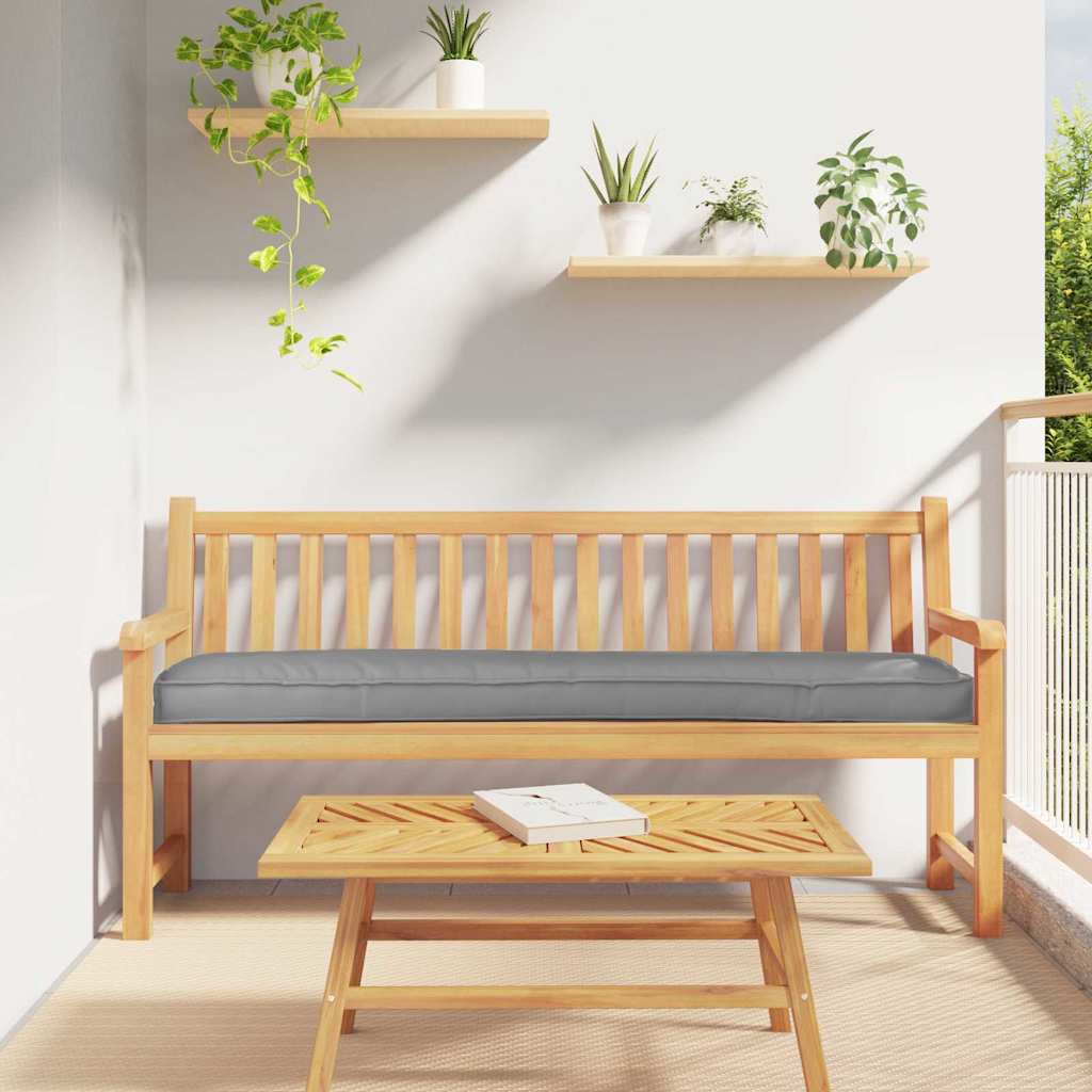 Palle Pudesæt 2 pcs Grå 200 x 40 x 8 cm Oxford Stof