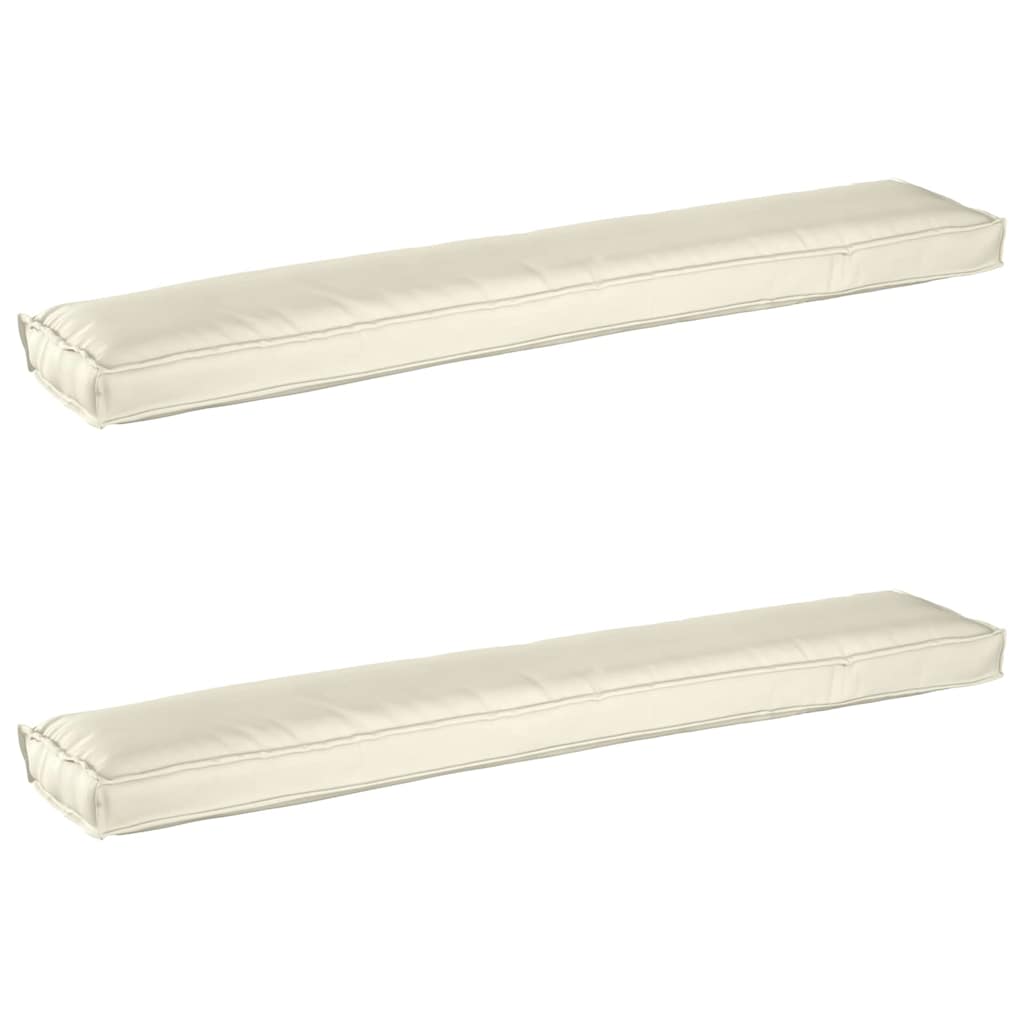 Palle Pudesæt 2 pcs Creme 200 x 40 x 8 cm Oxford Stof