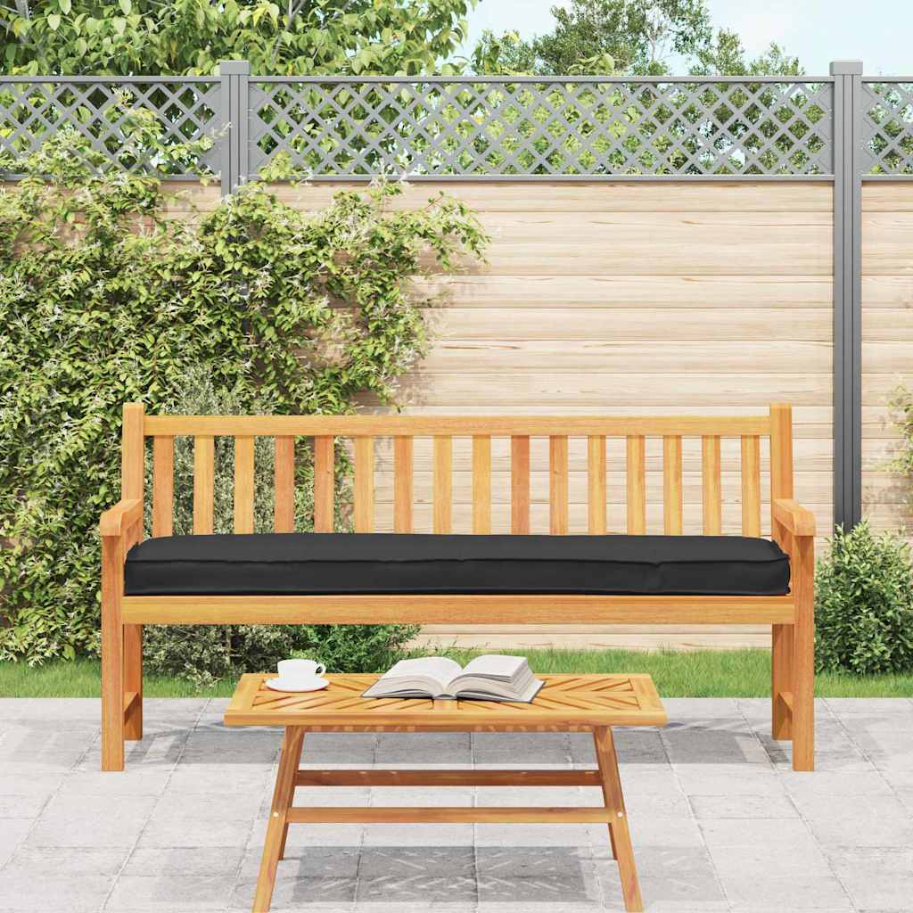 Palle Pudesæt 2 pcs Sort 200 x 40 x 8 cm Oxford Stof