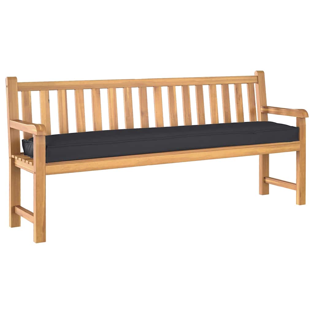 Palle Pudesæt 2 pcs Sort 200 x 40 x 8 cm Oxford Stof