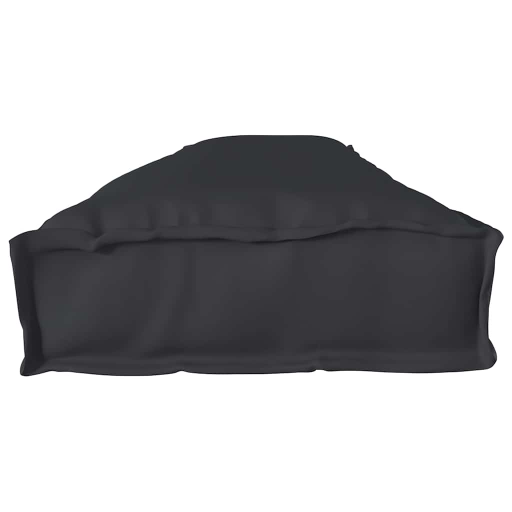 Palle Pudesæt 2 pcs Sort 200 x 40 x 8 cm Oxford Stof