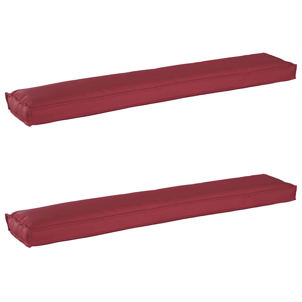 Palle Pudesæt 2 pcs Vinrød 200 x 40 x 8 cm Oxford Stof