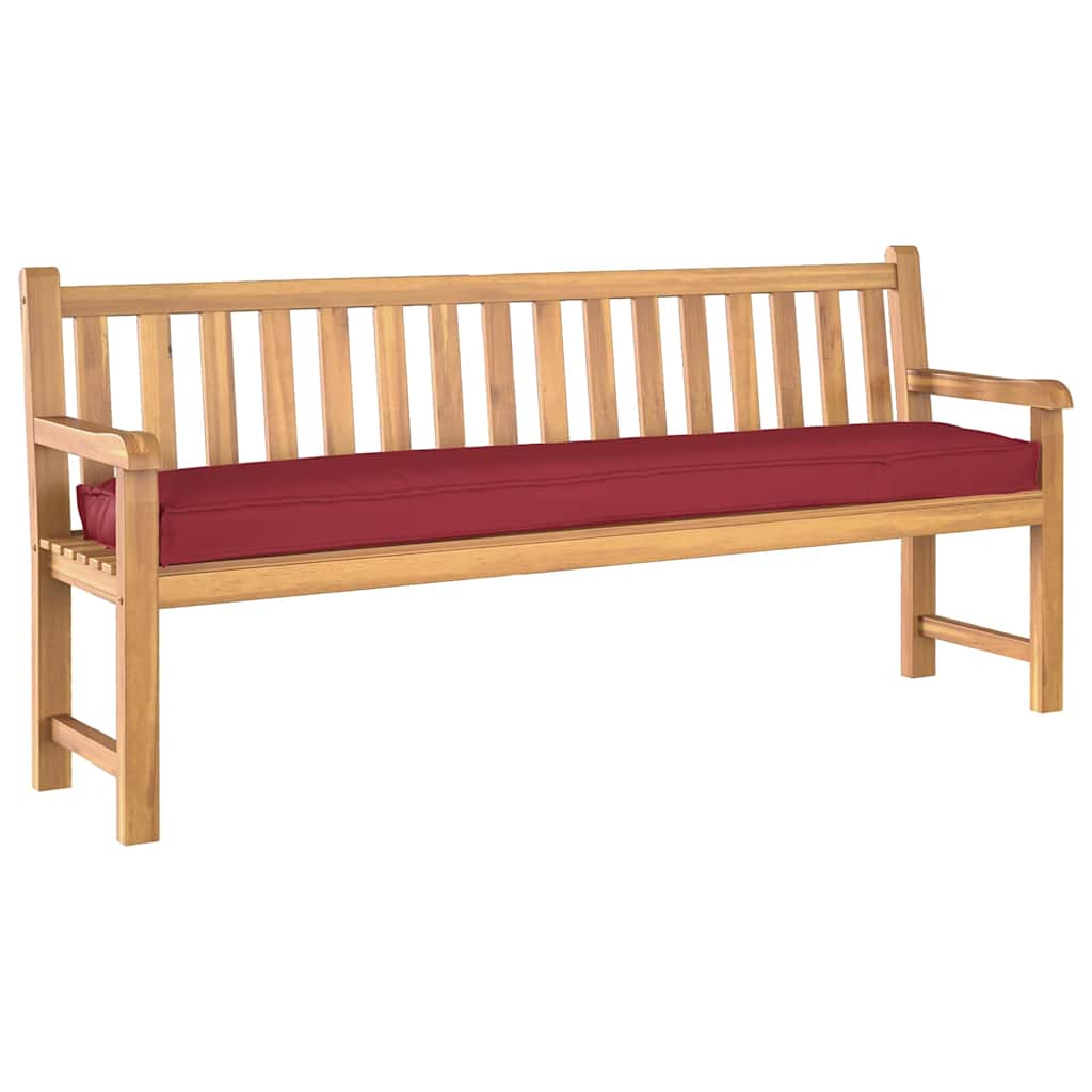 Palle Pudesæt 2 pcs Vinrød 200 x 40 x 8 cm Oxford Stof