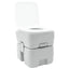Camping toilet Grå 41,5 x 36,5 x 42 cm Høj-densitet Polyethylen
