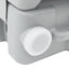 Camping toilet Grå og Hvid 41,5 x 36,5 x 30 cm Polyethylen