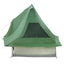 Tipi telt med tag med opbevaring Grøn 466 x 310 x 240 cm taft
