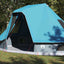 Tipi telt med tag med opbevaring Blå 466 x 310 x 240 cm taft