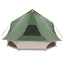 Tipi telt med tag med opbevaring Grøn 680 x 430 x 270 cm taft