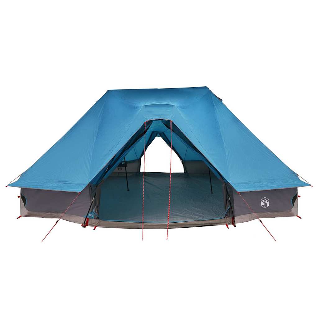 Tipi telt med tag med opbevaring Blå 680 x 430 x 270 cm taft