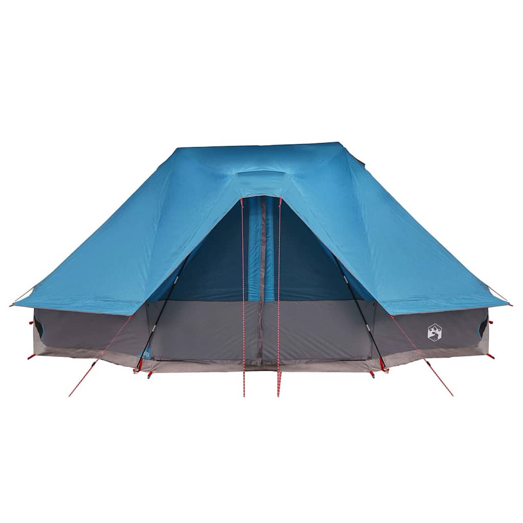 Tipi telt med tag med opbevaring Blå 680 x 430 x 270 cm taft