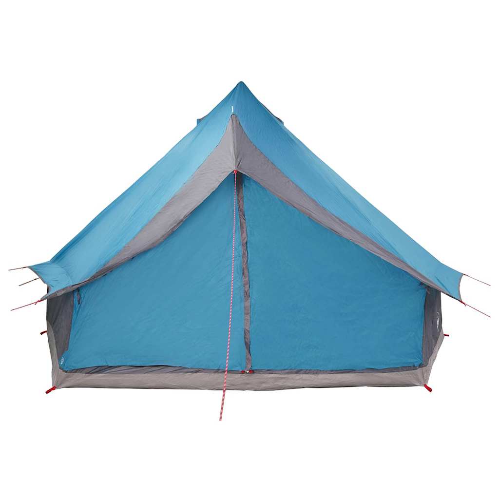 Tipi telt med tag med opbevaring Blå 400 x 346 x 250 cm taft