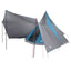 Tipi telt med tag med opbevaring Blå 510 x 690 x 330 cm taft