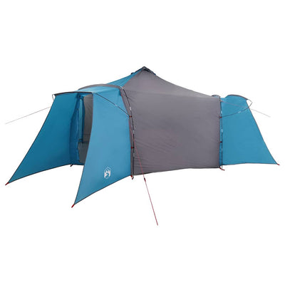 Tipi telt med tag med opbevaring Blå 492 x 492 x 275 cm taft