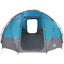 Dome Telt med tag med opbevaring Blå 475 x 475 x 235 cm taft