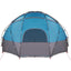 Dome Telt med tag med opbevaring Blå 475 x 475 x 235 cm taft