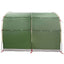 Telt med tag med opbevaring Grøn 268 x 240 x 191 cm Polyester