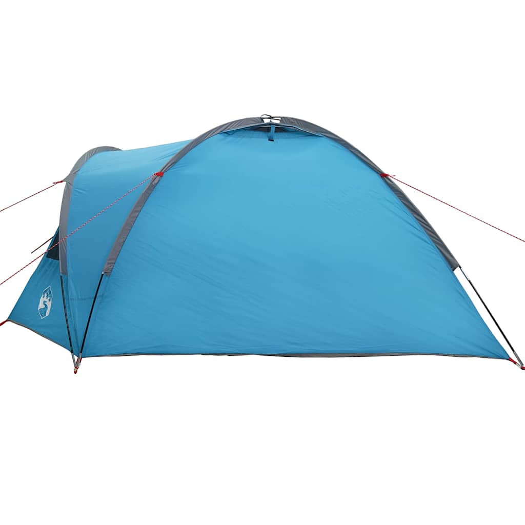 Camping telt med tag Blå 308 x 268 x 130 cm Polyester