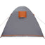 Dome Telt Kuppel med tag Grå og orange 384 x 254 x 170 cm