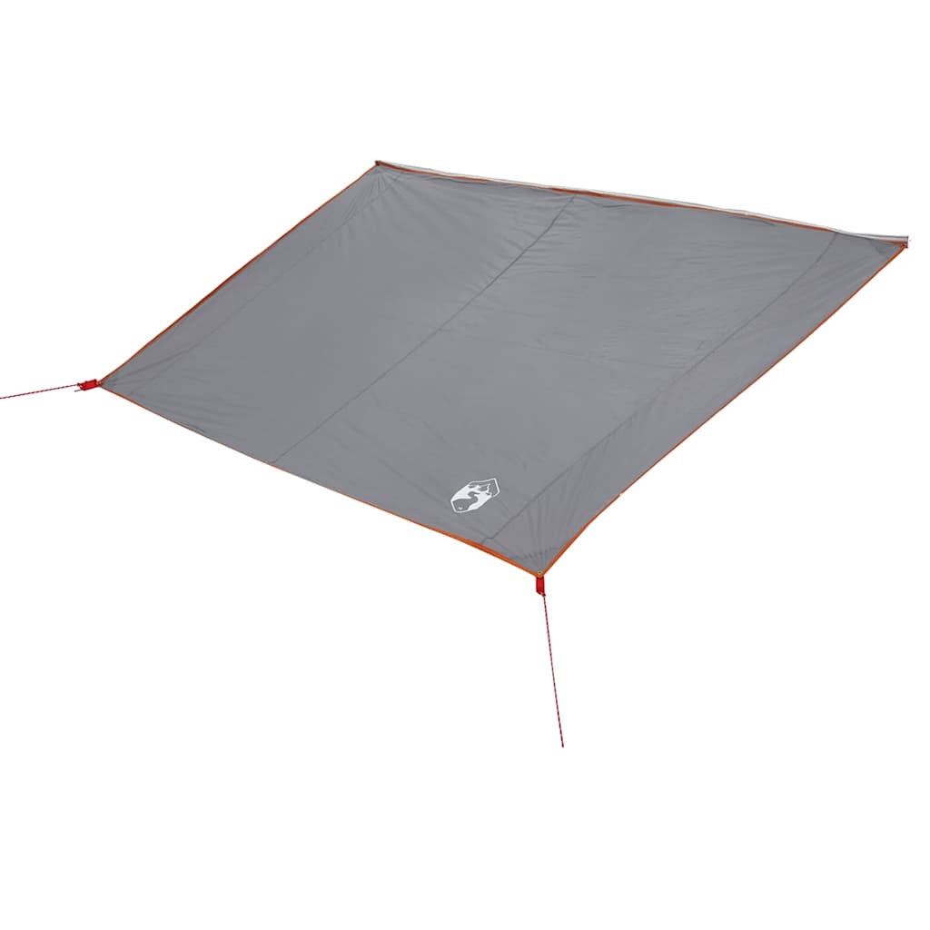 Vandafvisende Tarp personer 240 x 460 cm Vandtæt Grå og orange billede