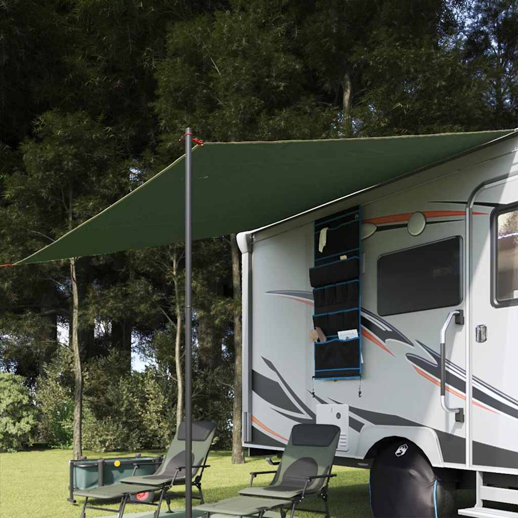 Vandafvisende Tarp personer 240 x 350 cm Vandtæt Grøn taft