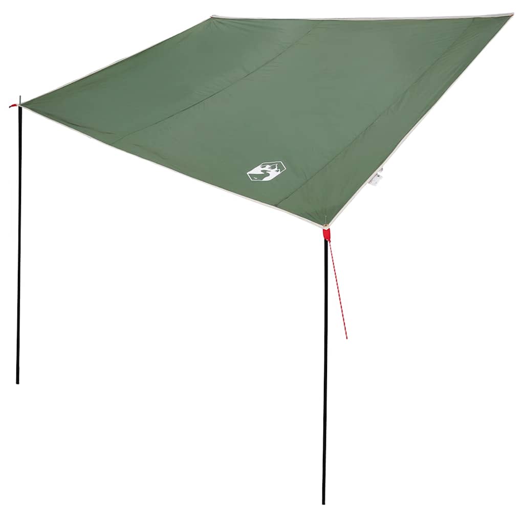 Vandafvisende Tarp personer 240 x 350 cm Vandtæt Grøn taft billede
