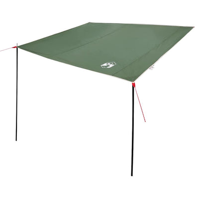 Vandafvisende Tarp personer 240 x 460 cm Vandtæt Grøn taft
