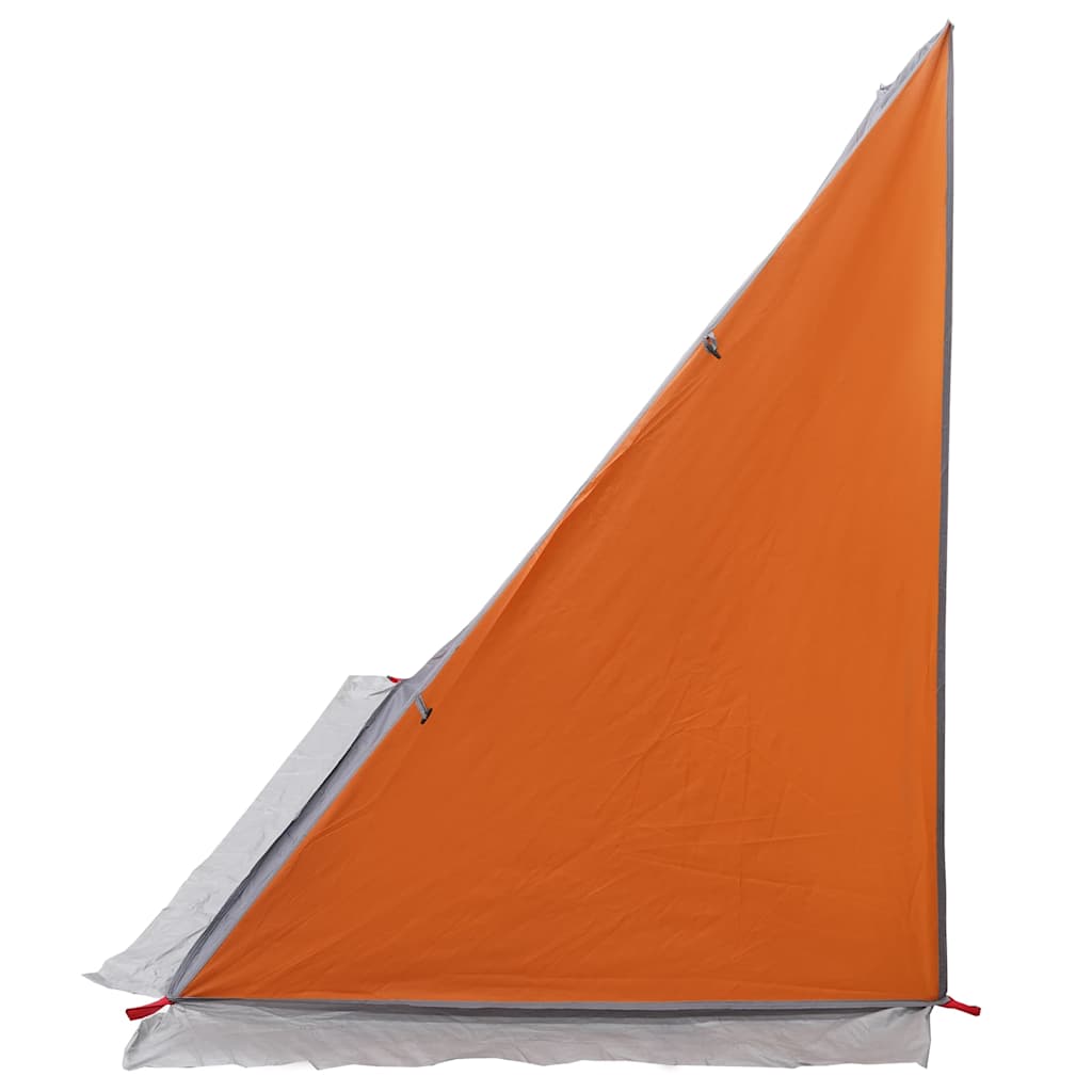 Bagklapstelt personer 190 x 150 x 185 cm Grå og orange taft