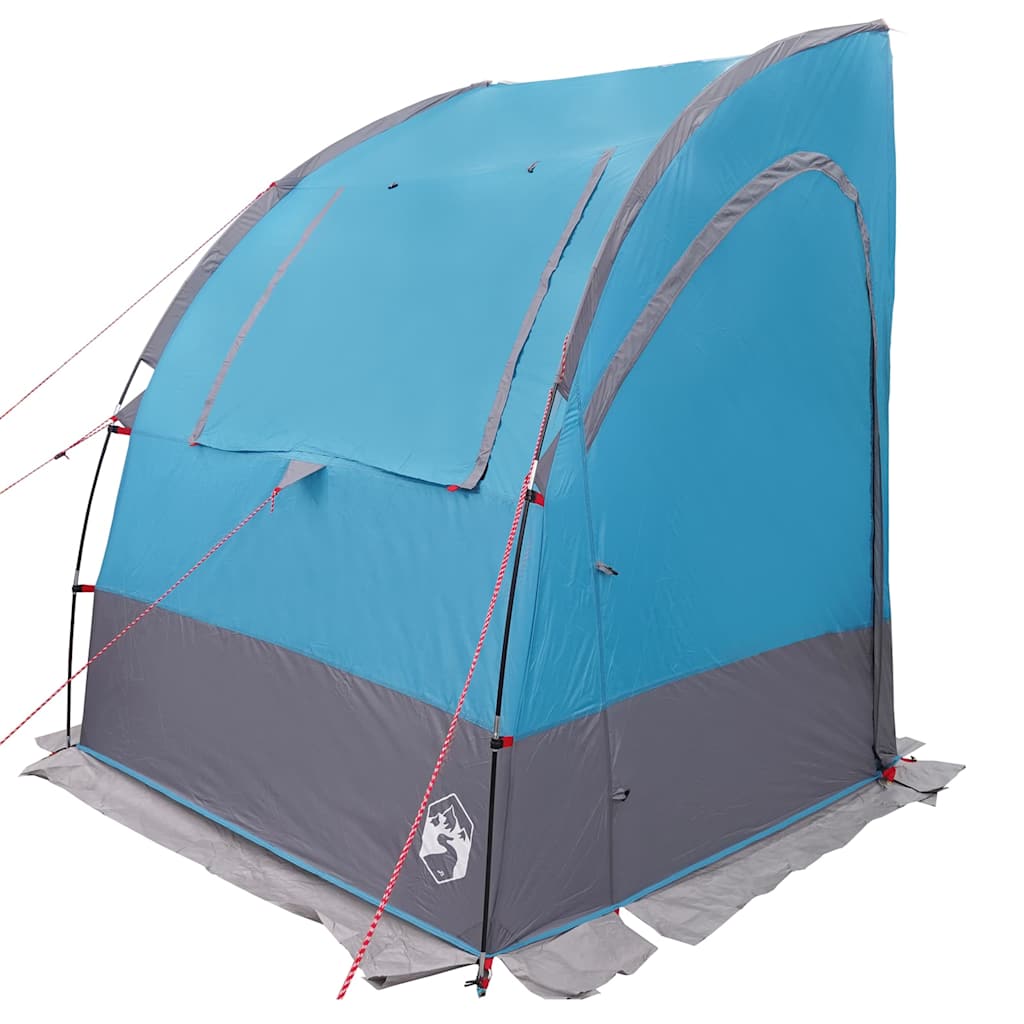 Bagklapstelt personer 194 x 180 x 210 cm Blå taft billede