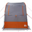 Bagklapstelt personer 194 x 180 x 210 cm Grå og orange taft