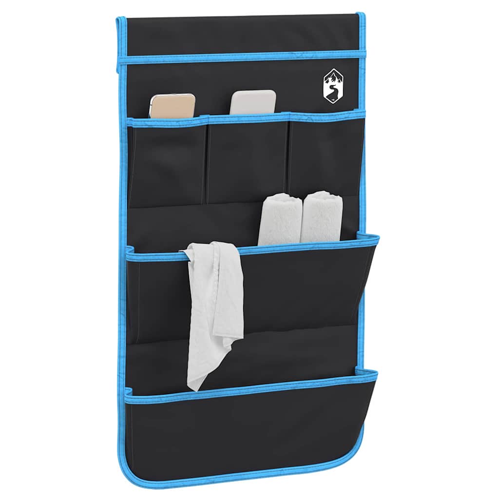Opbevaringspose med opbevaring Sort 66 x 40 cm oxford billede